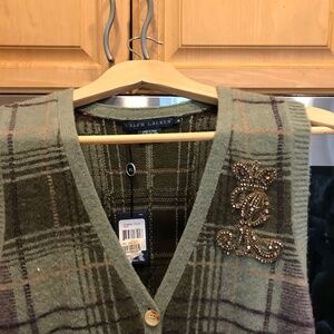 Vintage Ralph Lauren Rhinestone Logo